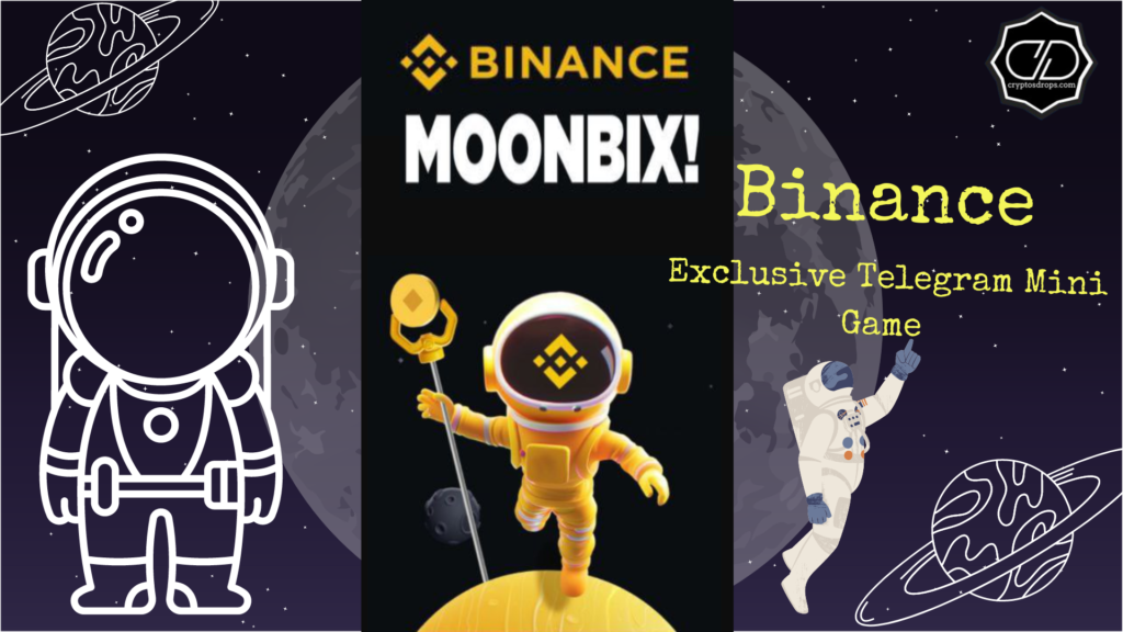 BINANCE MOONBIX TELEGRAM MINI GAME GET REWARDS Binance Moonbix Telegram game